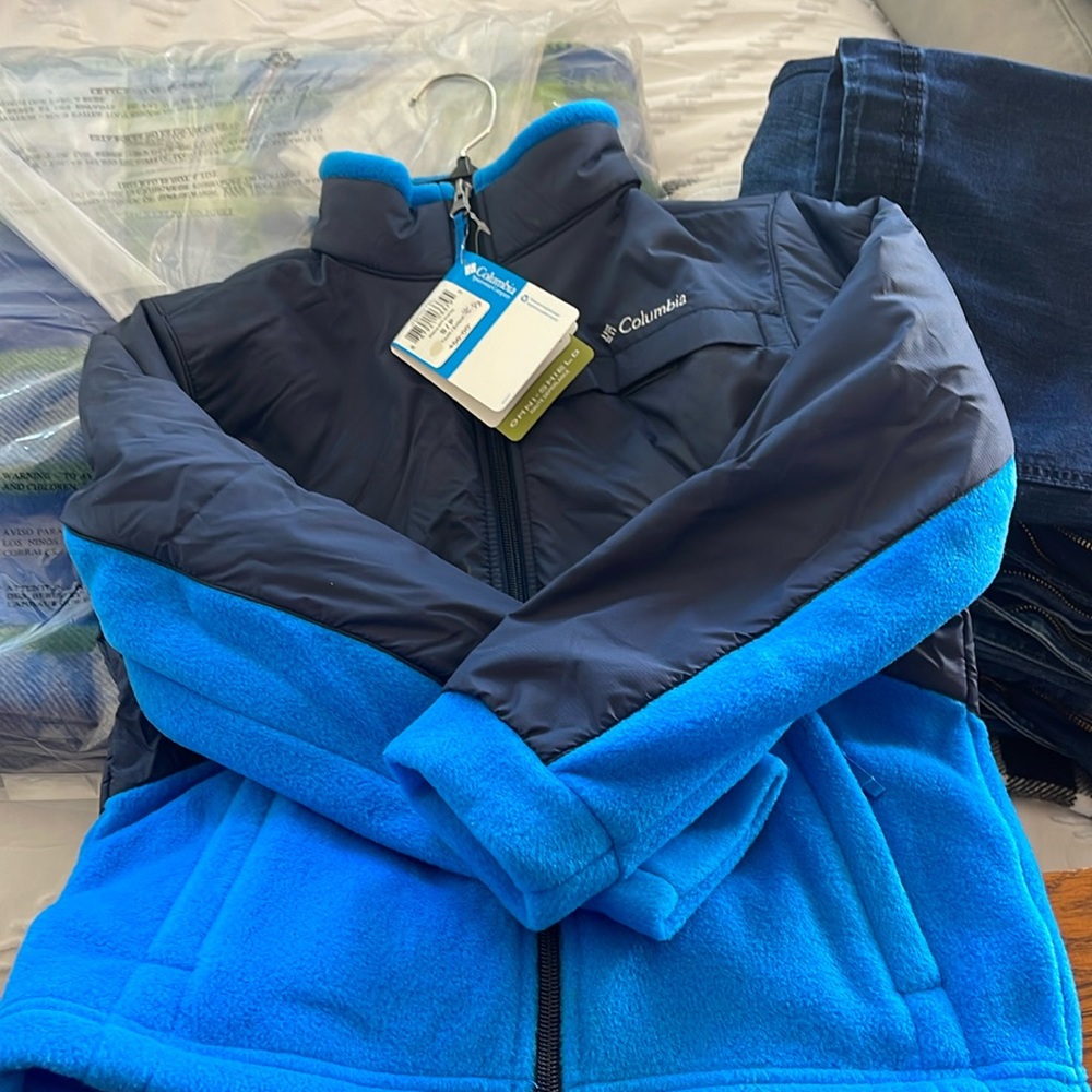 Columbia Youth Small (8) Jacket New FREE SHIPPING